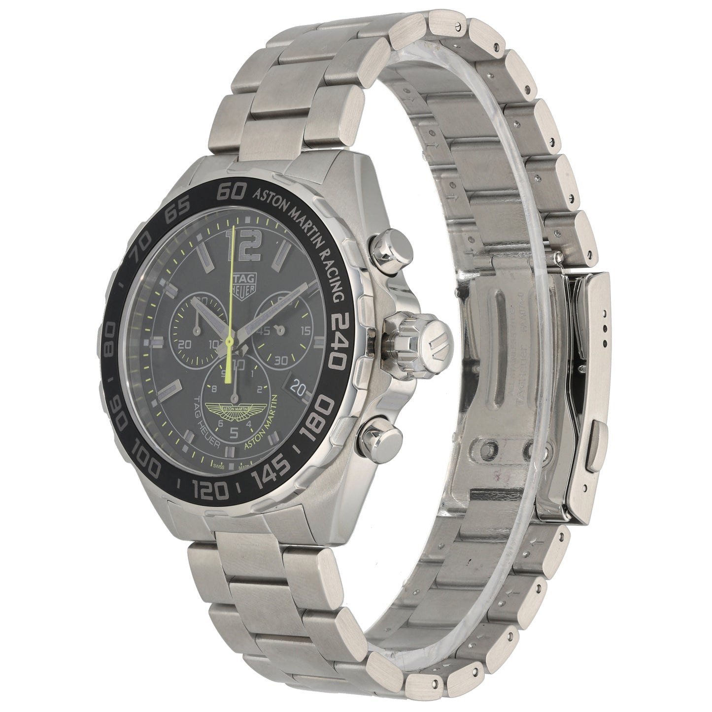 Tag Heuer Formula 1 Aston Martin CAZ101P 43mm Stainless Steel Watch