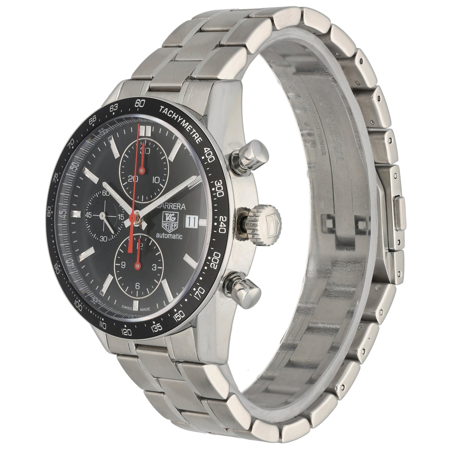 Tag Heuer Carrera CV2014-3 38mm Stainless Steel Watch