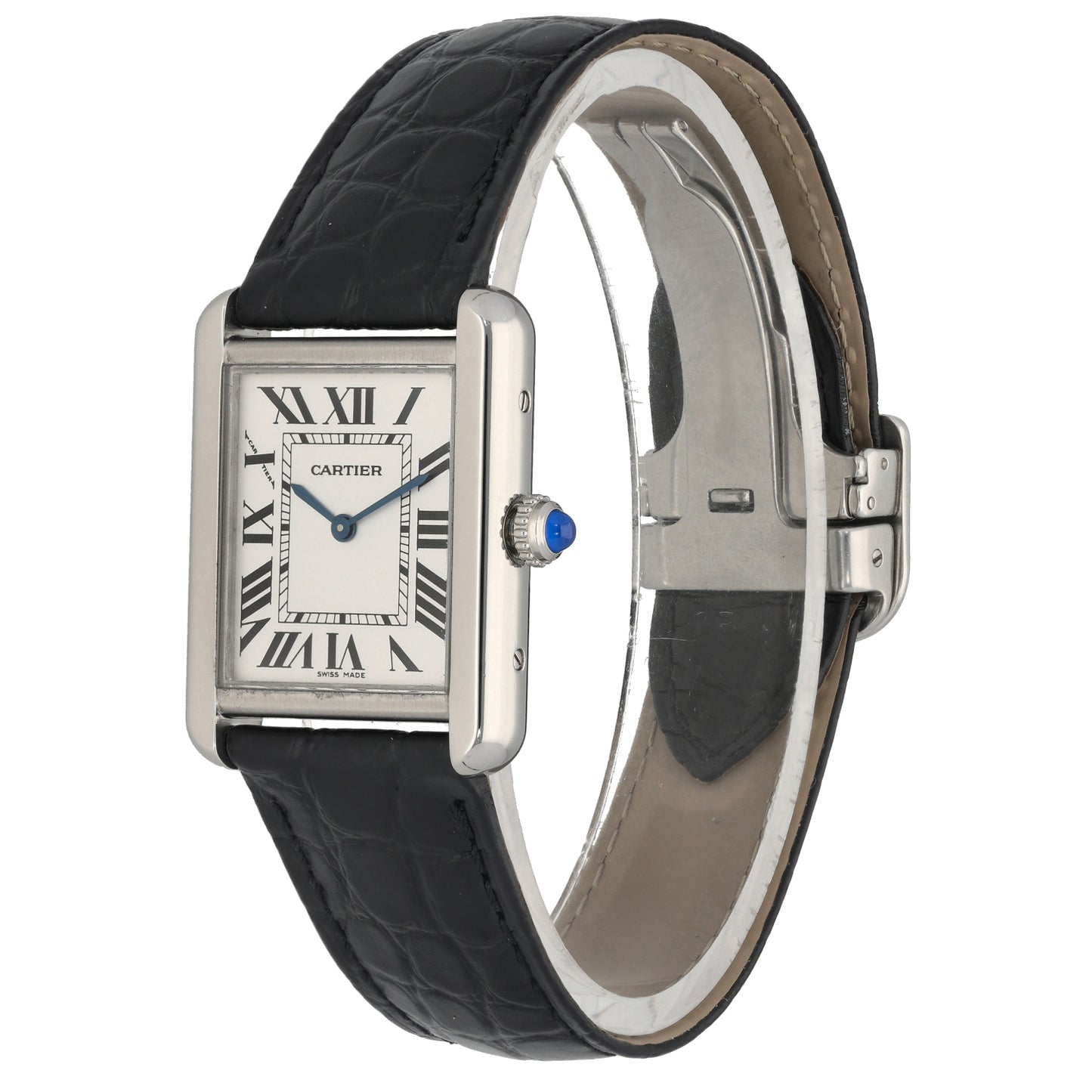 Cartier Tank Solo 2716 24mm Stainless Steel Watch