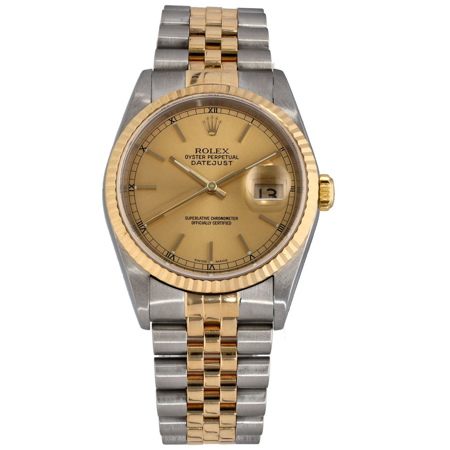 Rolex Datejust 16233 36mm Bi-Colour Watch