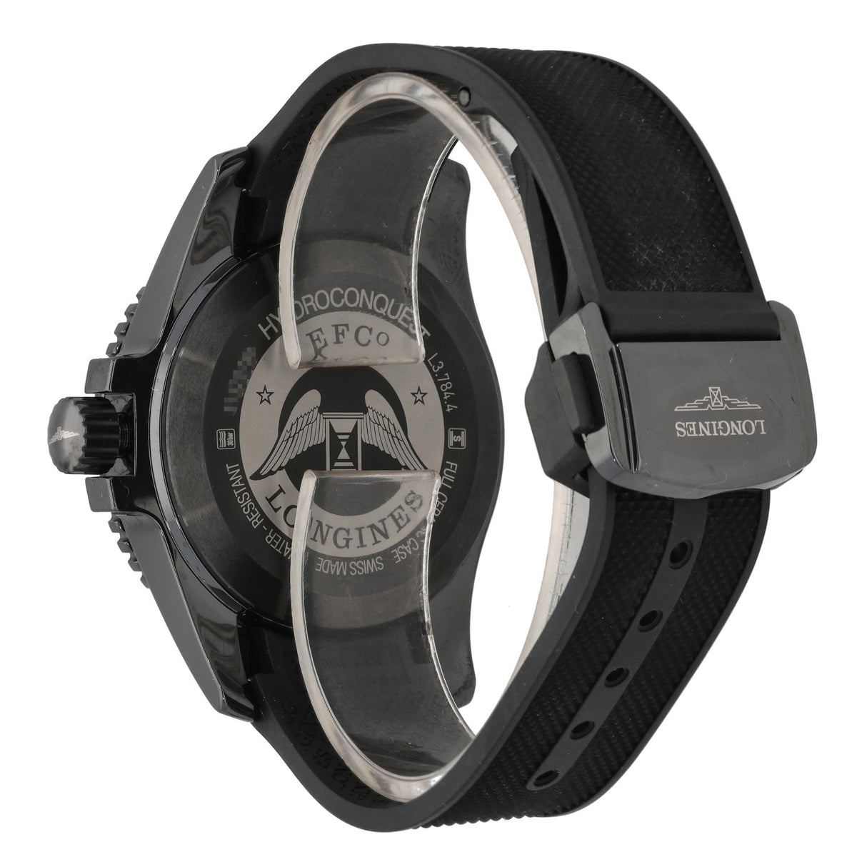 Longines Hydro Conquest L3.784.4 43mm Ceramic Watch