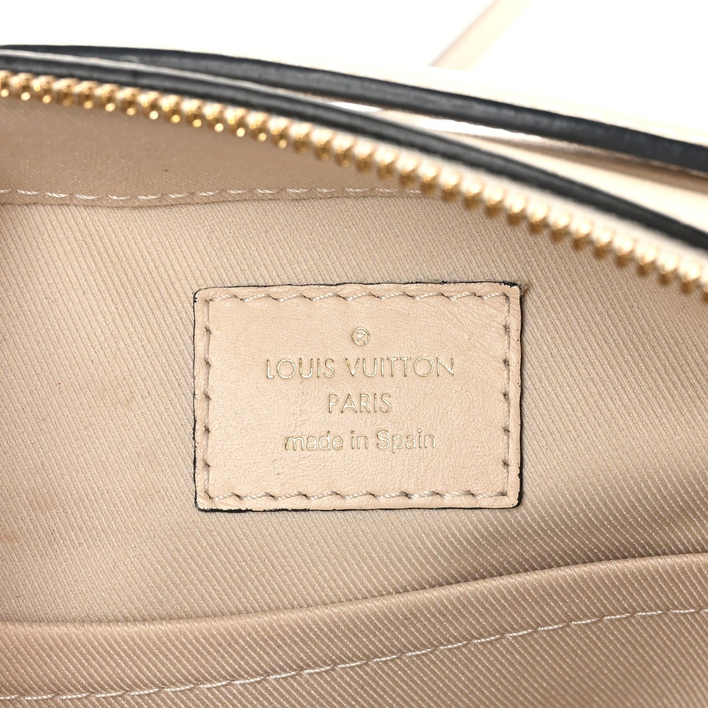 Louis Vuitton Saintonge Monogram Coated Canvas Bag - Brown