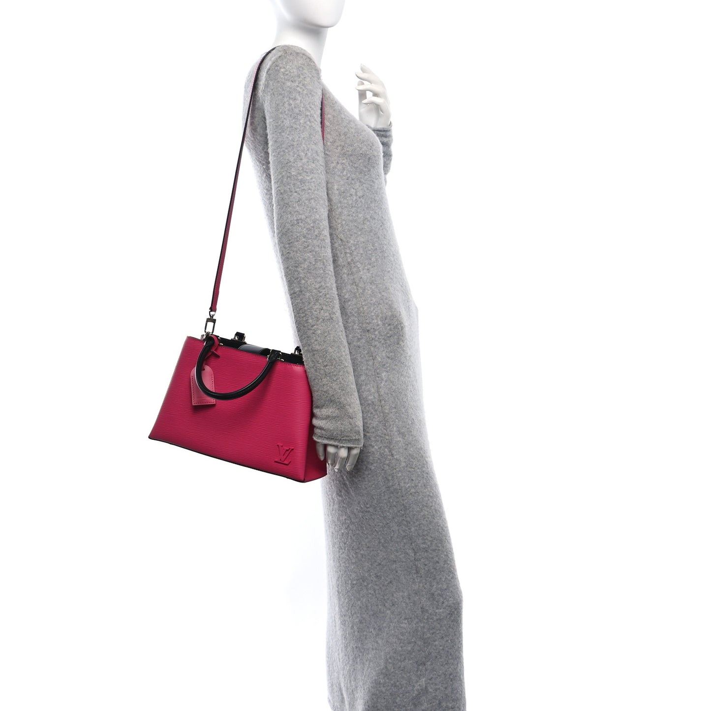 Louis Vuitton Kleber PM Epi Leather Bag - Hot Pink