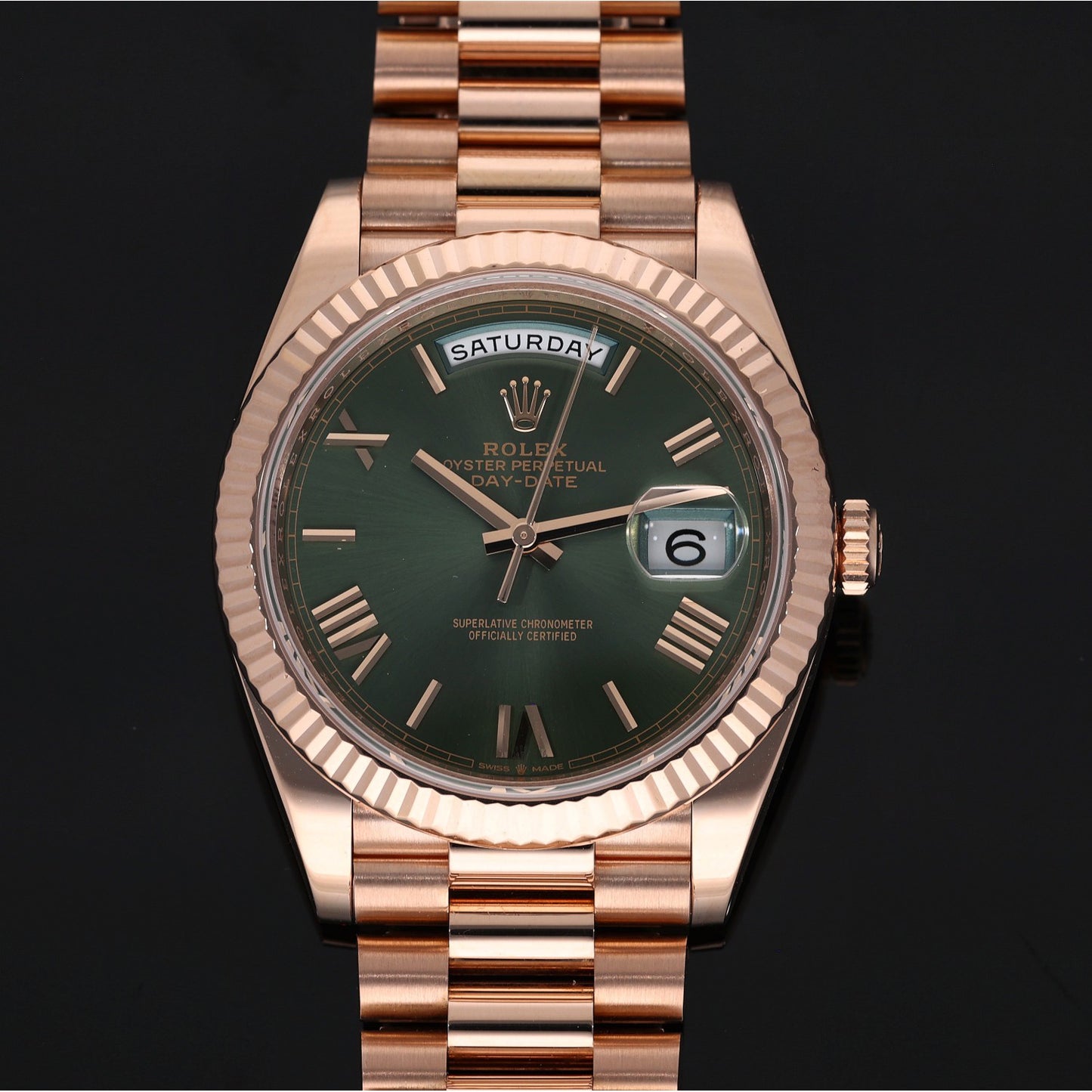 Rolex Day-Date 40 228235 40mm Rose Gold Watch