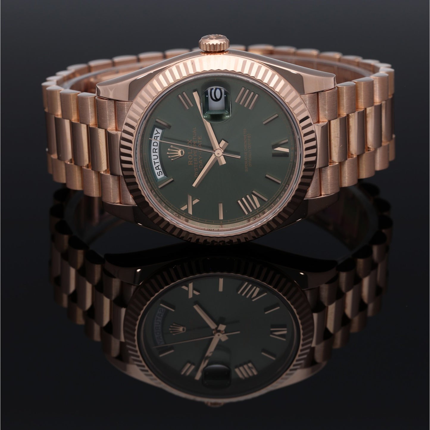 Rolex Day-Date 40 228235 40mm Rose Gold Watch