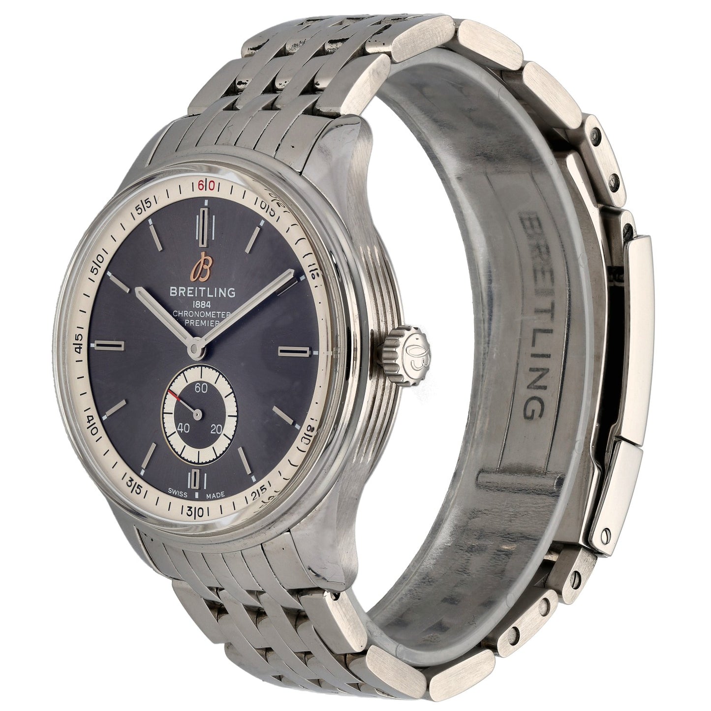 Breitling Premier A37340 40mm Stainless Steel Watch