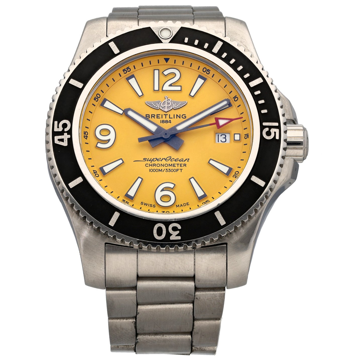 Breitling Superocean 44 A17367 44mm Stainless Steel Watch
