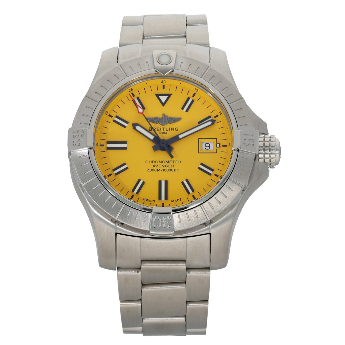 Breitling Avenger Seawolf A17319 45mm Stainless Steel Watch