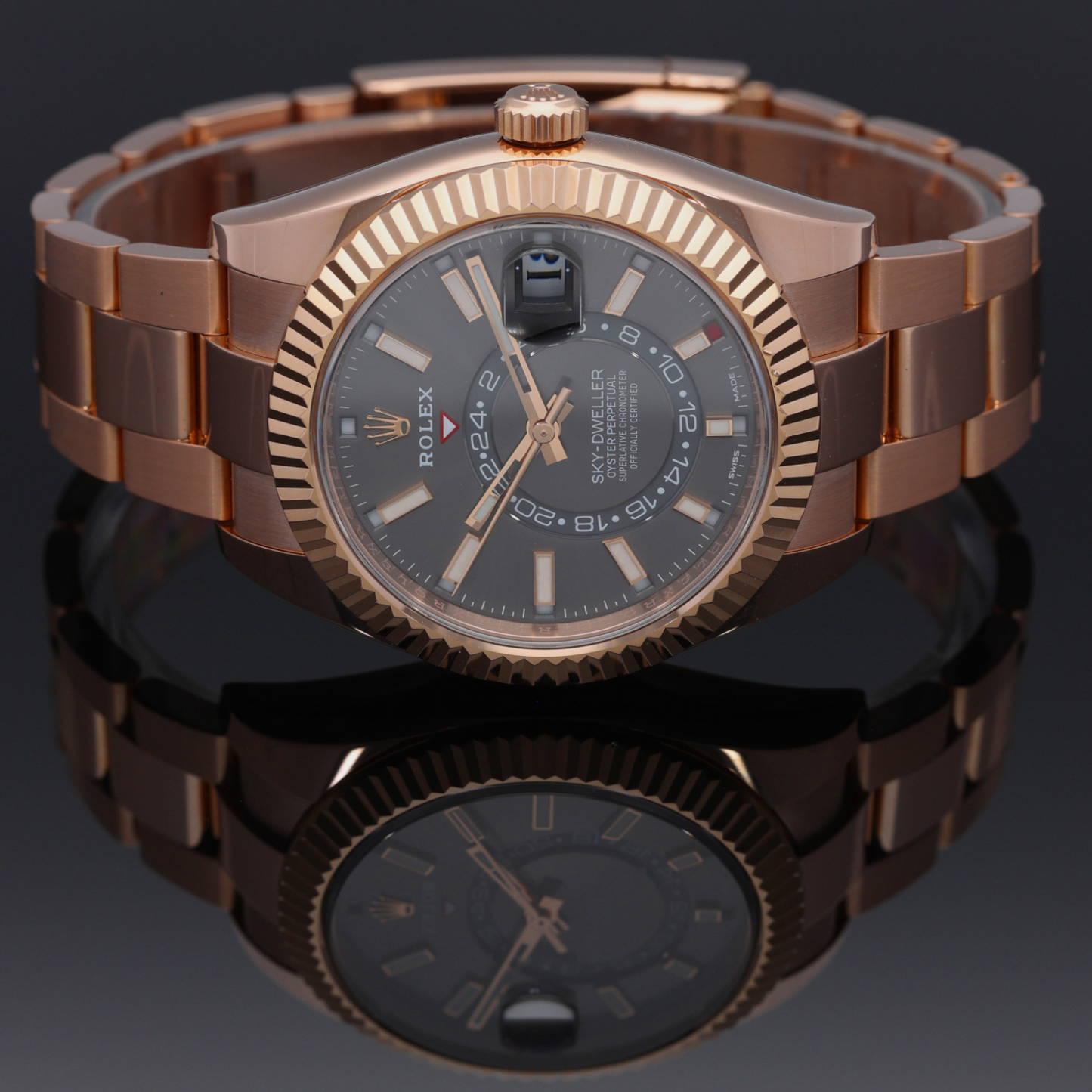 Rolex Sky Dweller 326935 42mm Rose Gold Watch