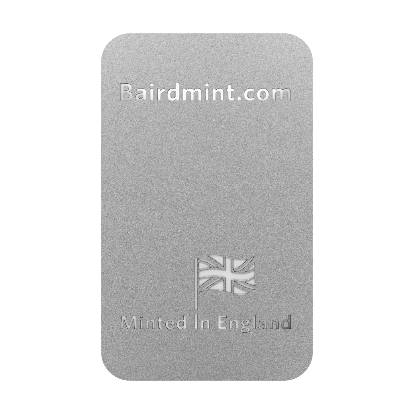 New Baird & Co Platinum 1/4oz Minted Bar