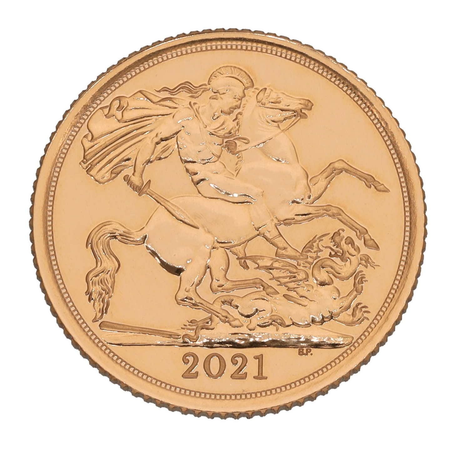 New 22ct Gold King Charles III / Queen Elizabeth II Half Sovereign Coin - Various Years