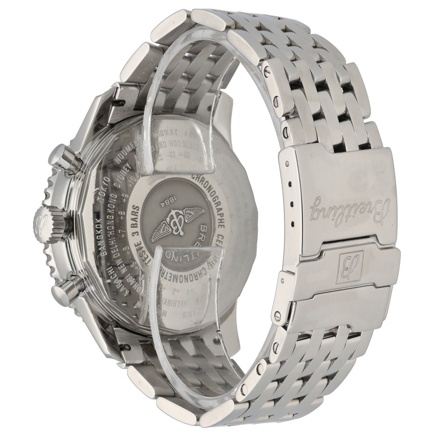 Breitling Navitimer World A24322 46mm Stainless Steel Watch