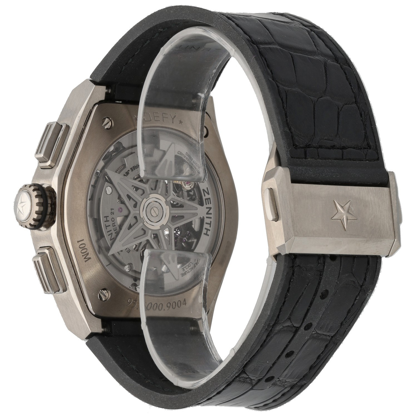 Zenith Defy El Primero 21 95.9000.9004/78 44mm Titanium Watch (Ex-Display)