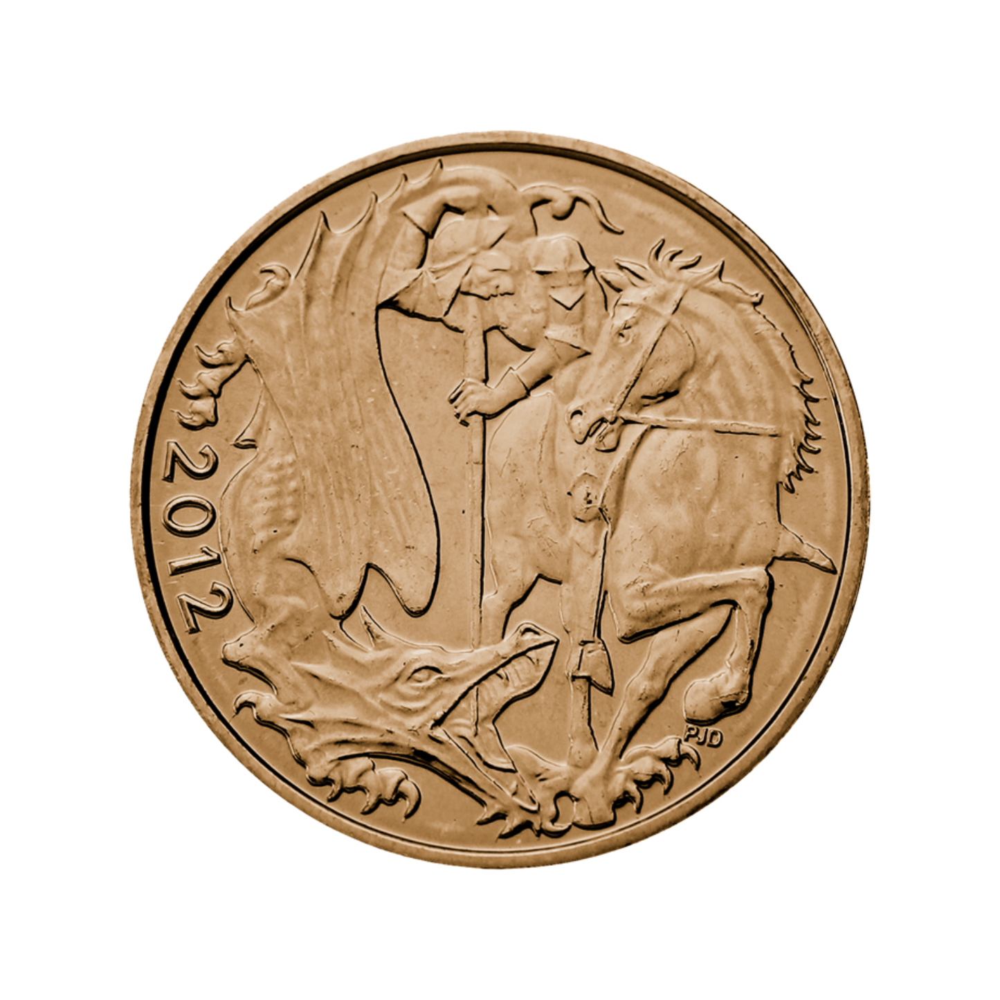 22ct Gold Queen Elizabeth II Full Sovereign Coin 2012