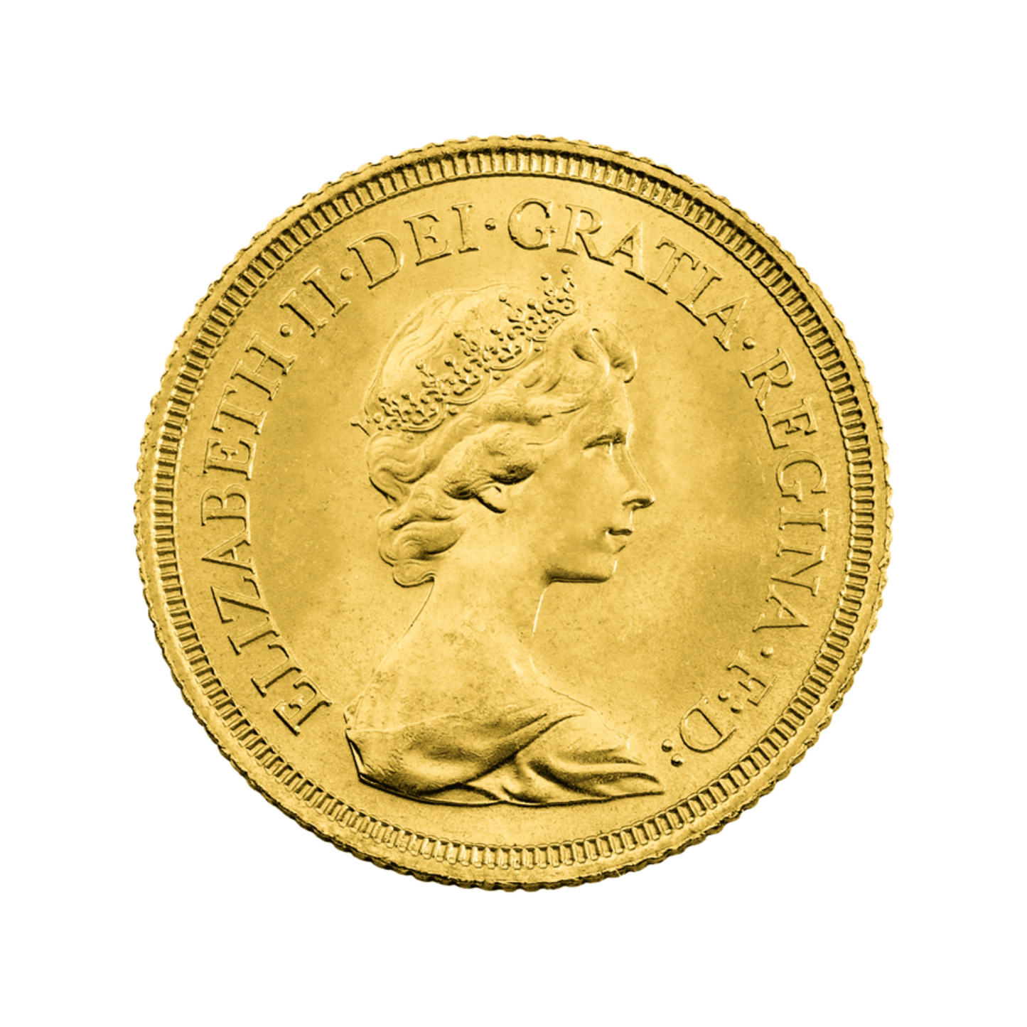 22ct Gold Queen Elizabeth II Decimal Full Sovereign Coin - Various Dates