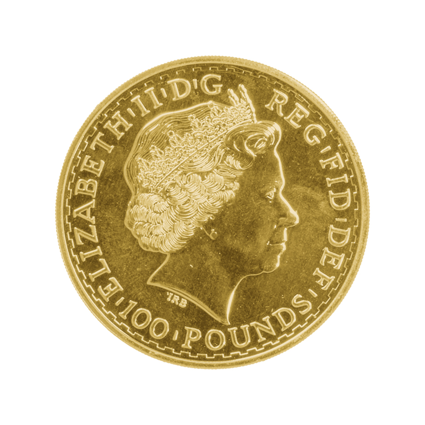 24ct Gold Queen Elizabeth II 1oz Britannia Coin 2013