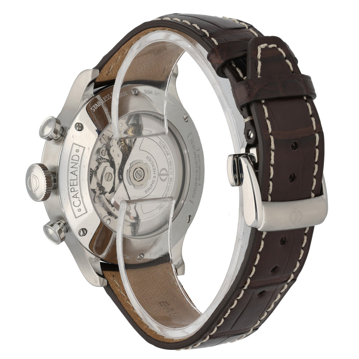 Baume Et Mercier Capeland 65716 44mm Stainless Steel Watch
