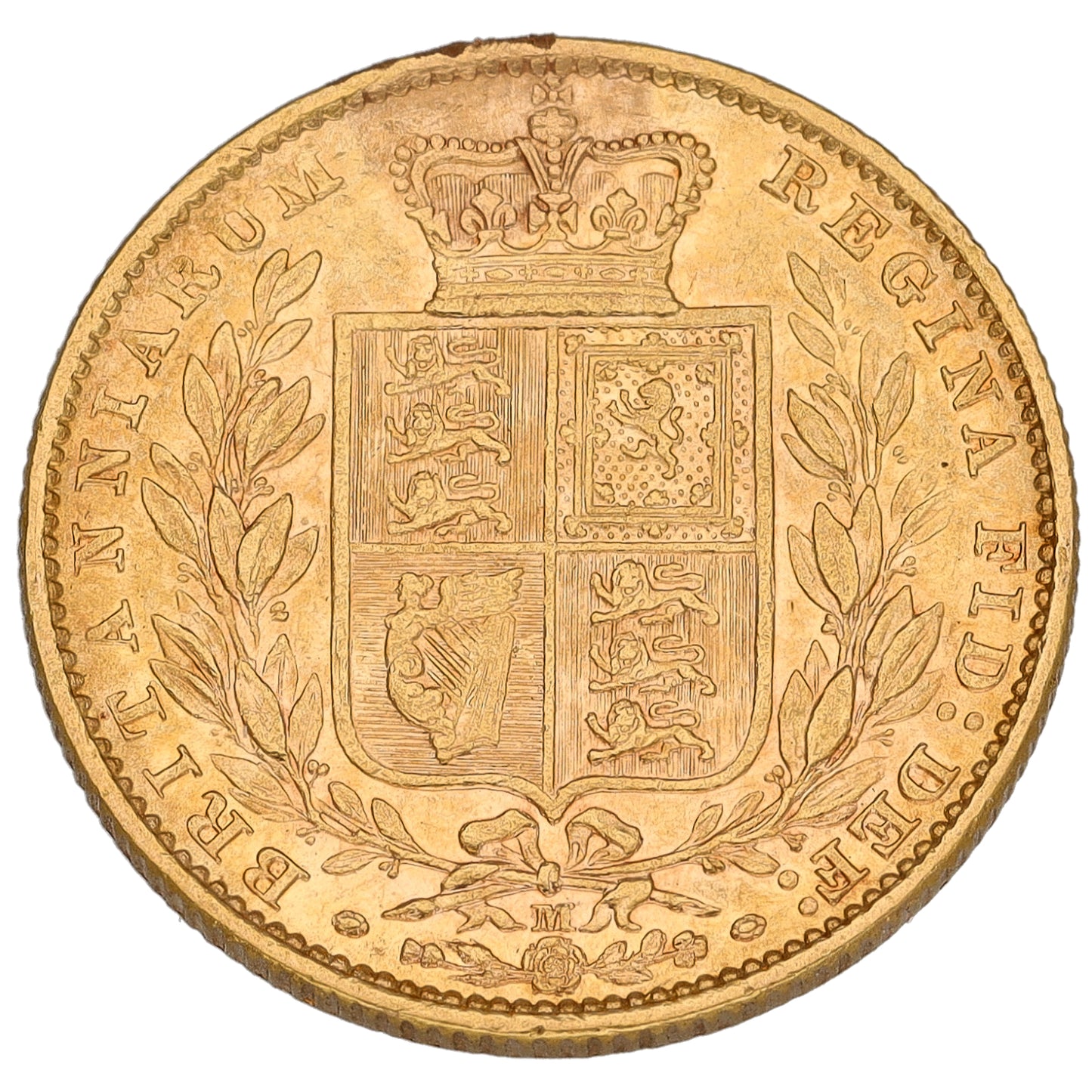 22ct Gold Queen Victoria Full Sovereign Coin 1878