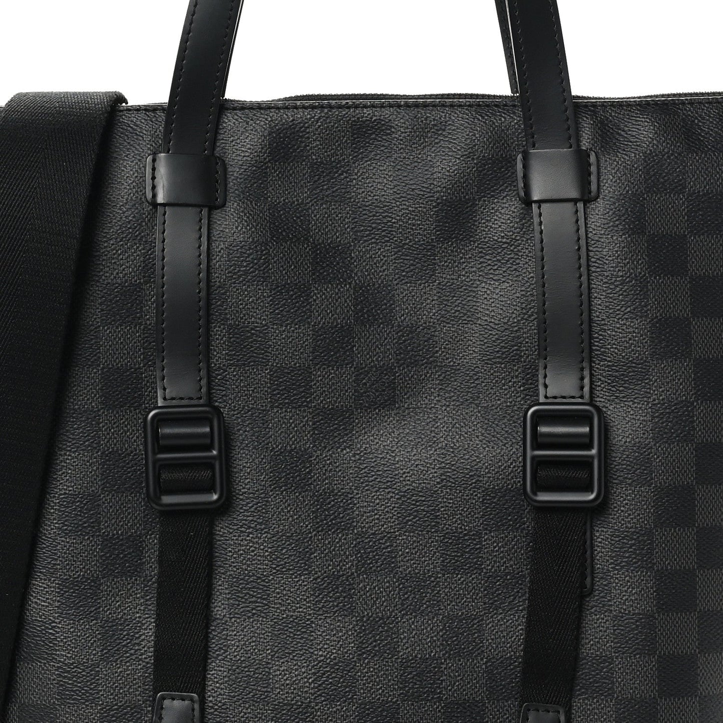Louis Vuitton Damier Graphite Skyline Satchel Bag - Black