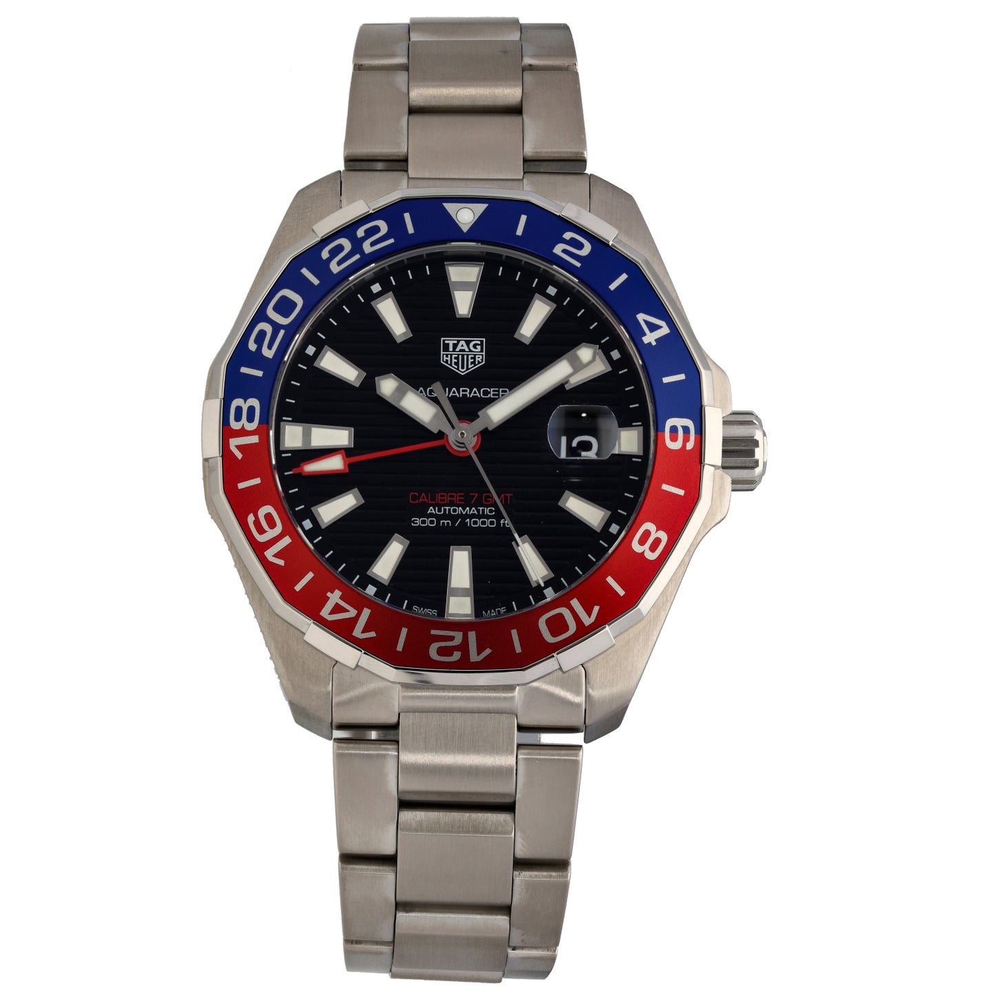 Tag Heuer Aquaracer WAY201F 43mm Stainless Steel Watch