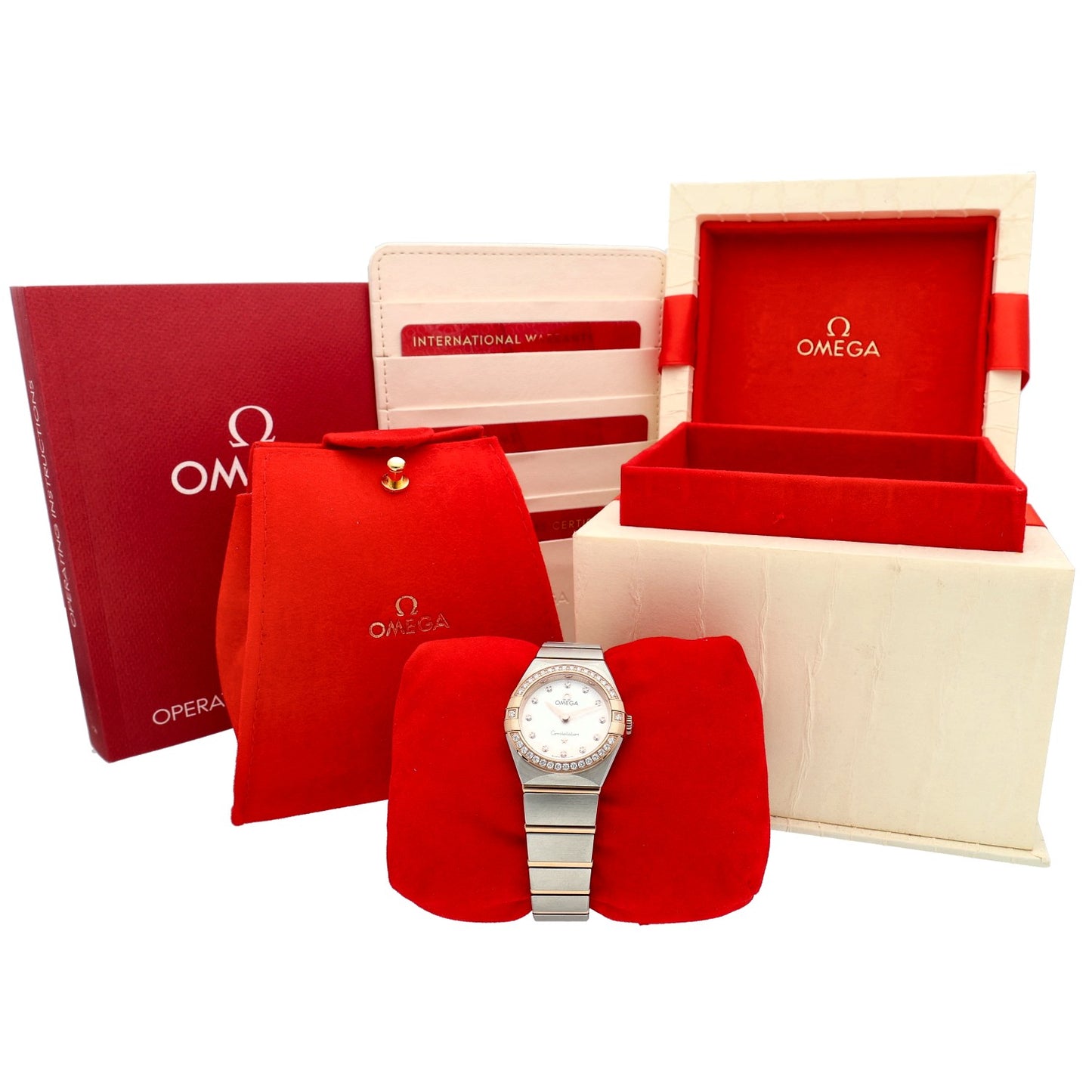 Omega Constellation 131.25.25.60.52.001 25mm Bi-Colour Watch (Ex-Display)