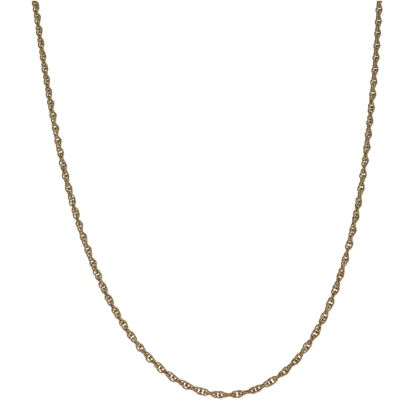 9ct Gold Fancy Necklace 16"