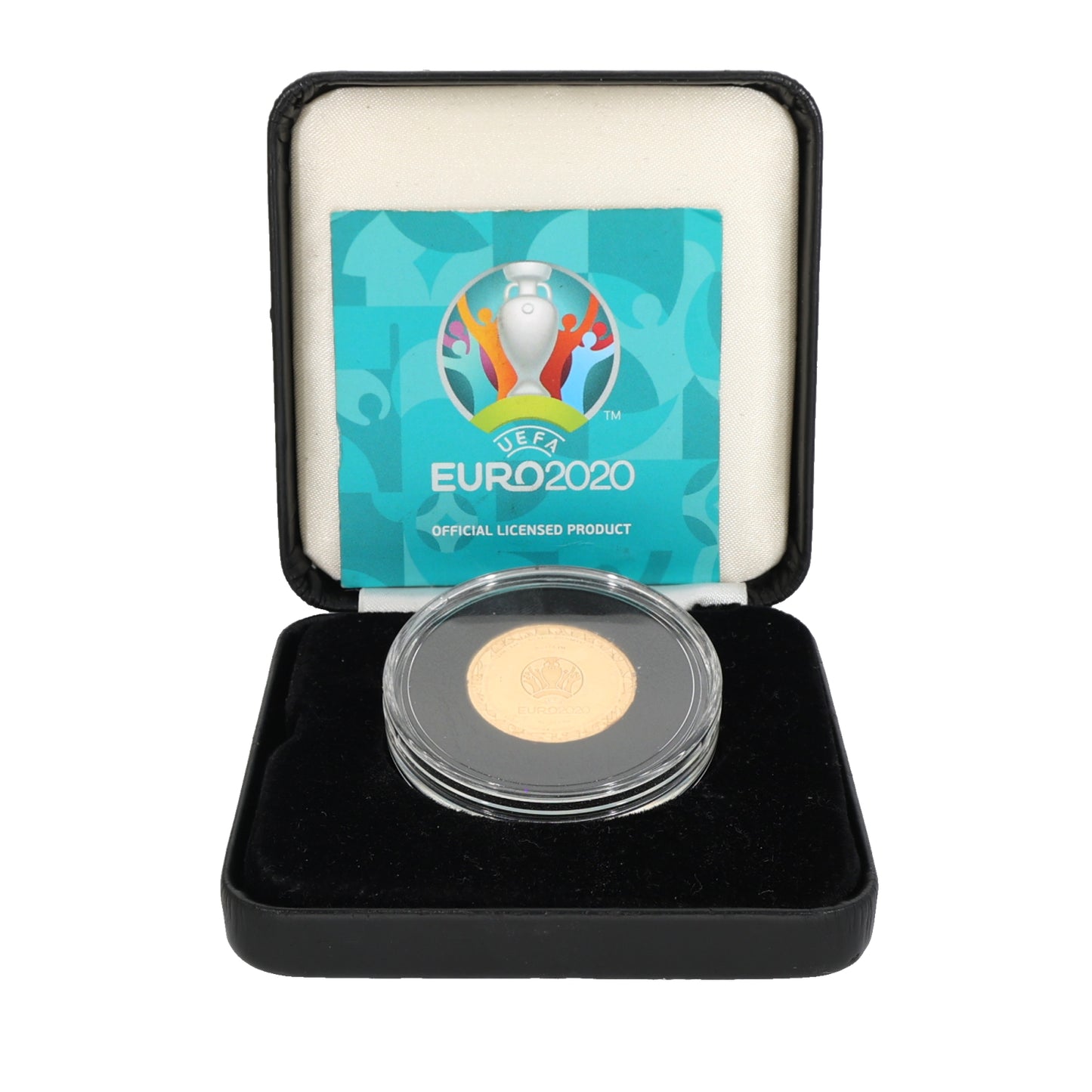 22ct Gold UEFA Euro 2020 10 Dollars Coin 2021