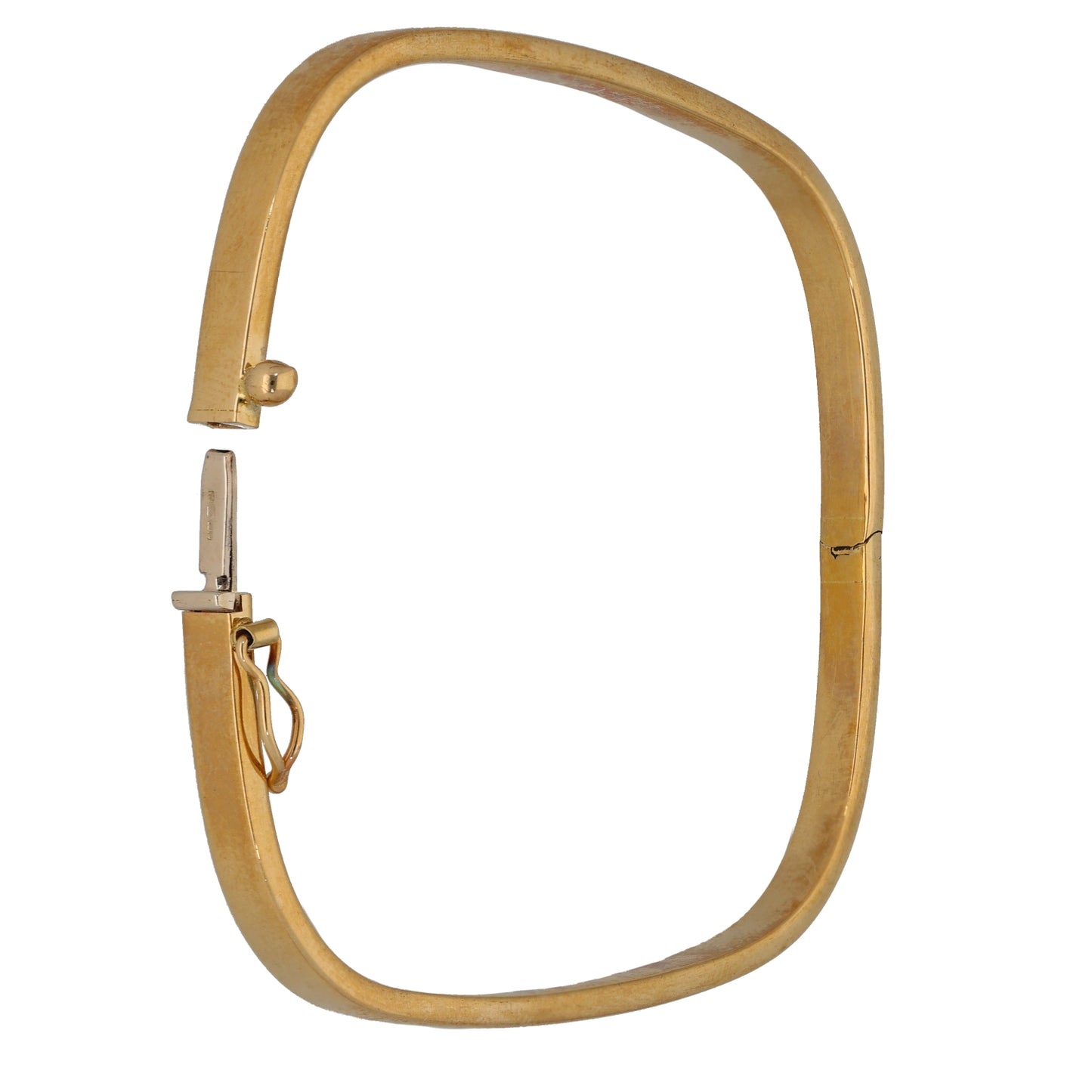 9ct Gold Hinged/Clasp Bangle