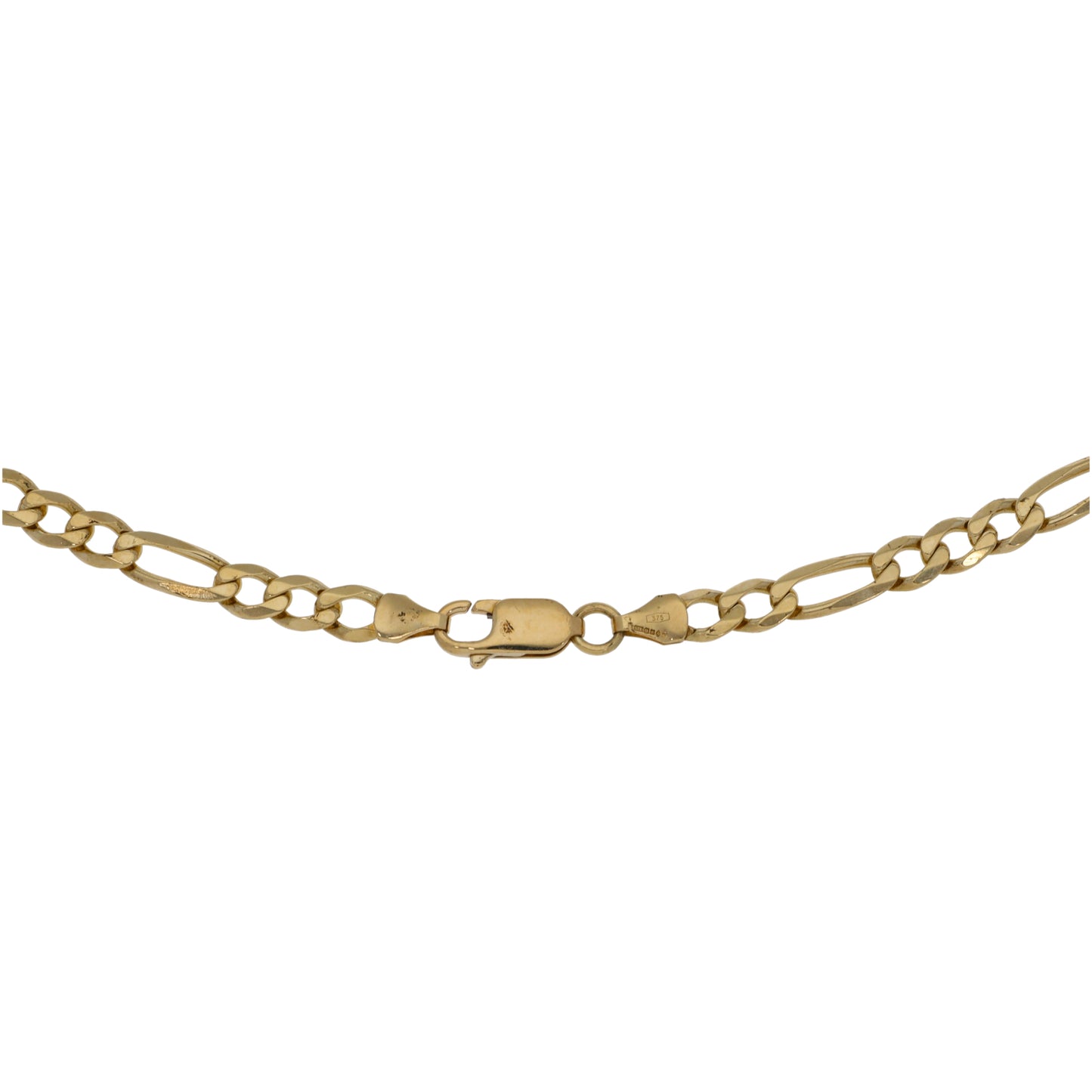 9ct Gold Figaro Chain 24"