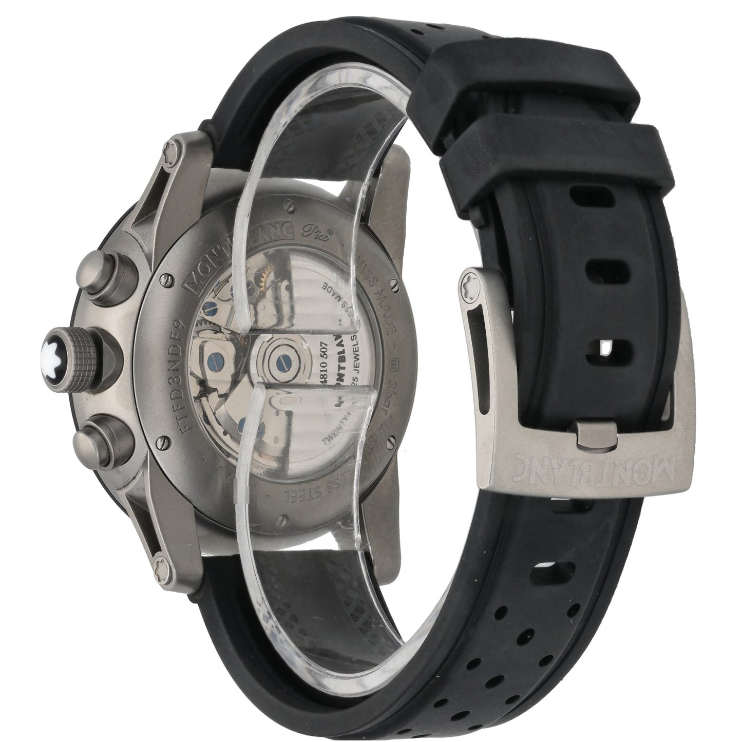 Montblanc Tiimewalker 112604 43mm Stainless Steel Watch