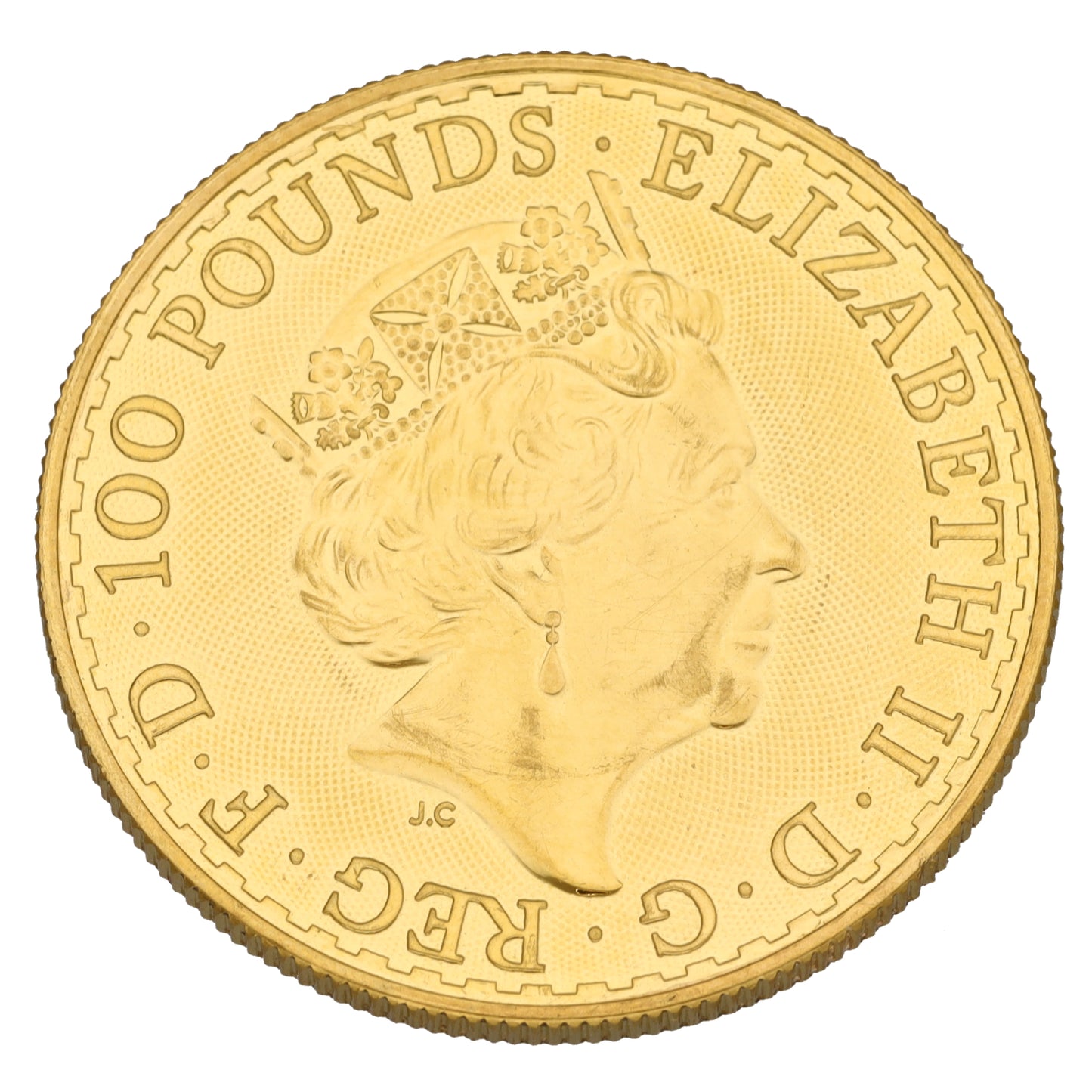 24ct Gold Queen Elizabeth II 1 OZ Britannia Coin 2020