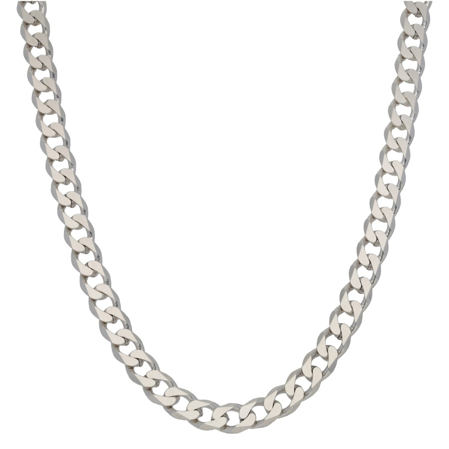 Sterling Silver Curb Chain 20"