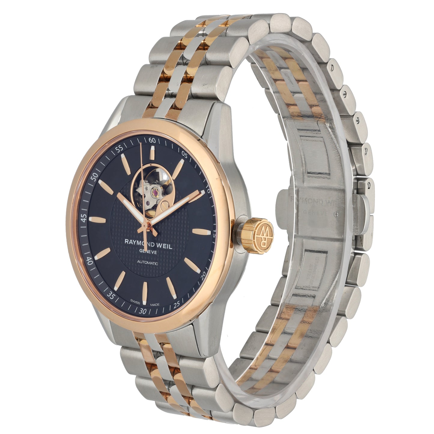 Raymond Weil Freelancer 27101 43mm Bi-Colour Watch