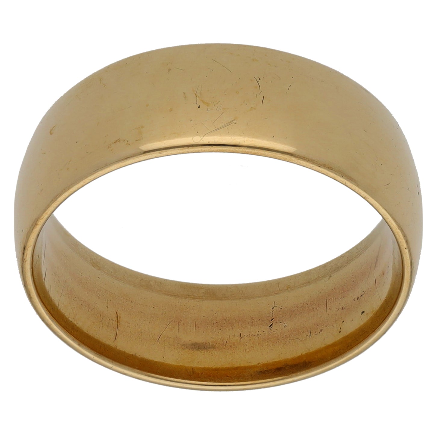 9ct Gold Plain Wedding Ring Size O