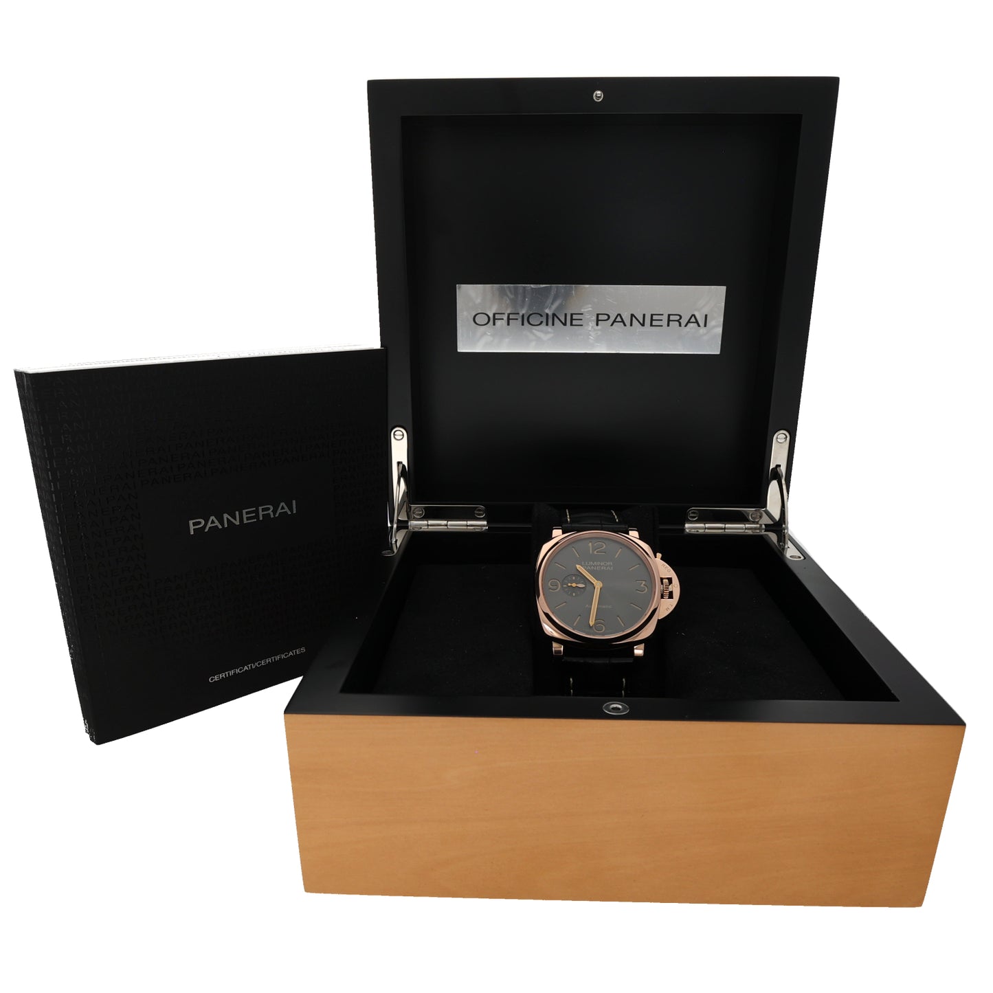 Panerai Luminor Due PAM00675 45mm Rose Gold Watch