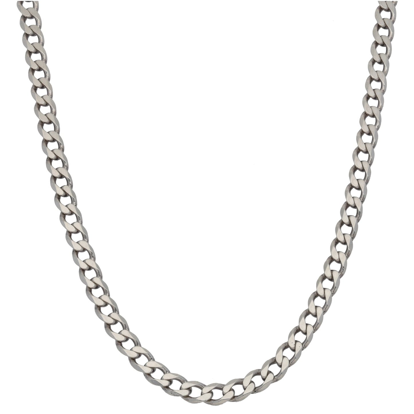 Sterling Silver Curb Chain 20"