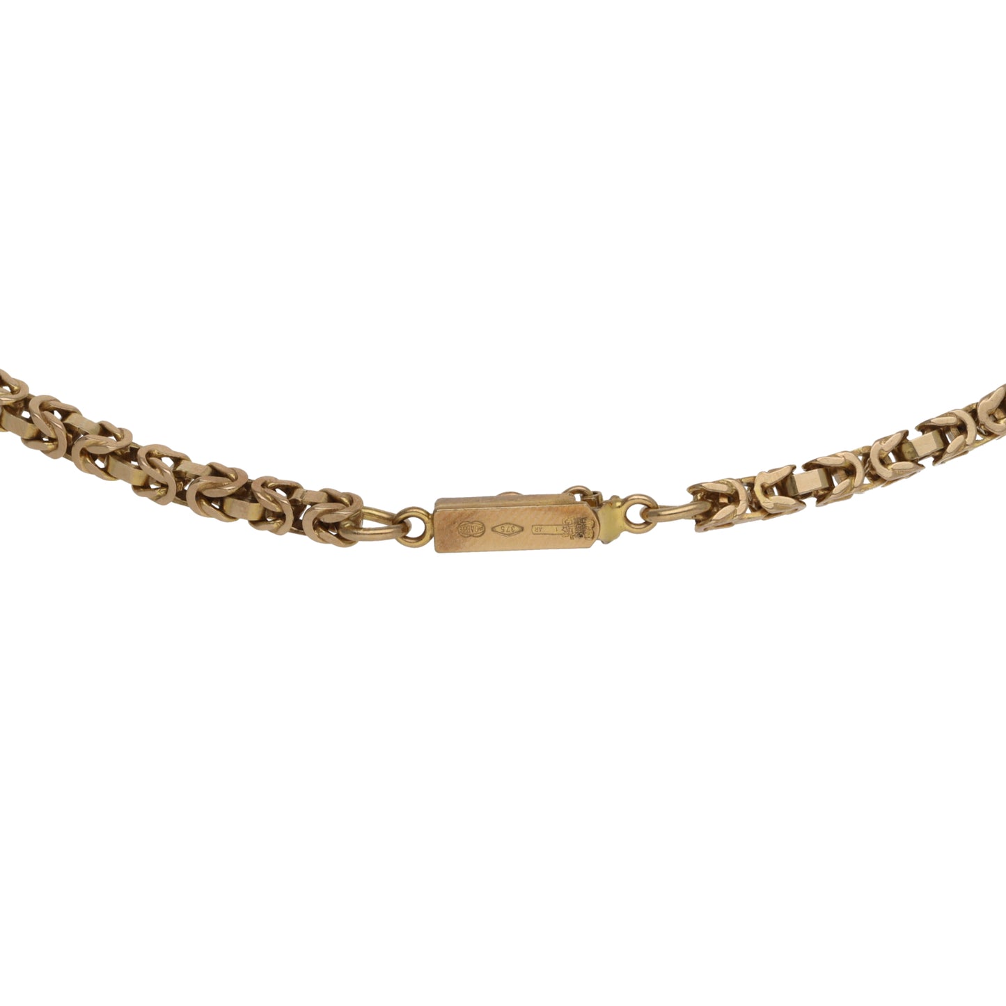 9ct Gold Byzantine Chain 16"