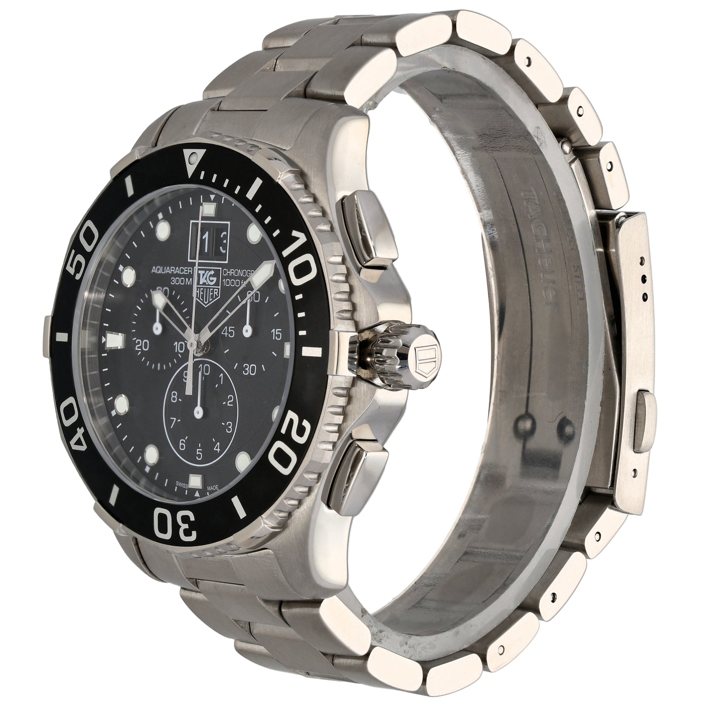 Tag Heuer Aquaracer CAN1010 43mm Stainless Steel Watch