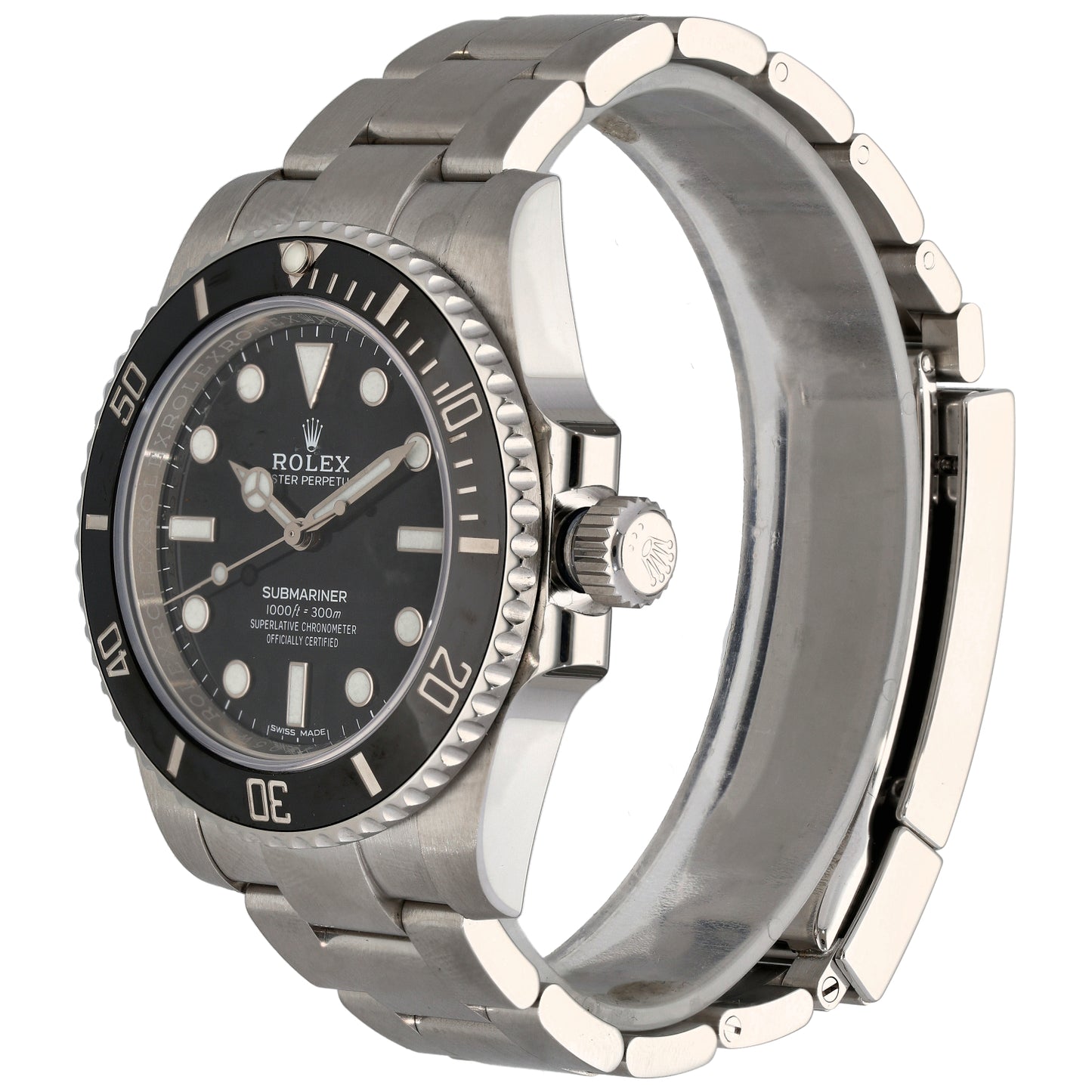 Rolex Submariner 114060 40mm Stainless Steel Watch