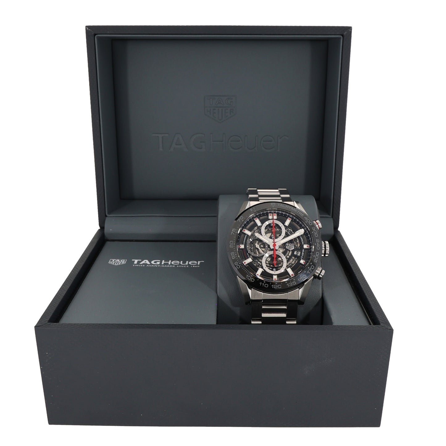 Tag Heuer Carrera CAR201V 43mm Stainless Steel Watch