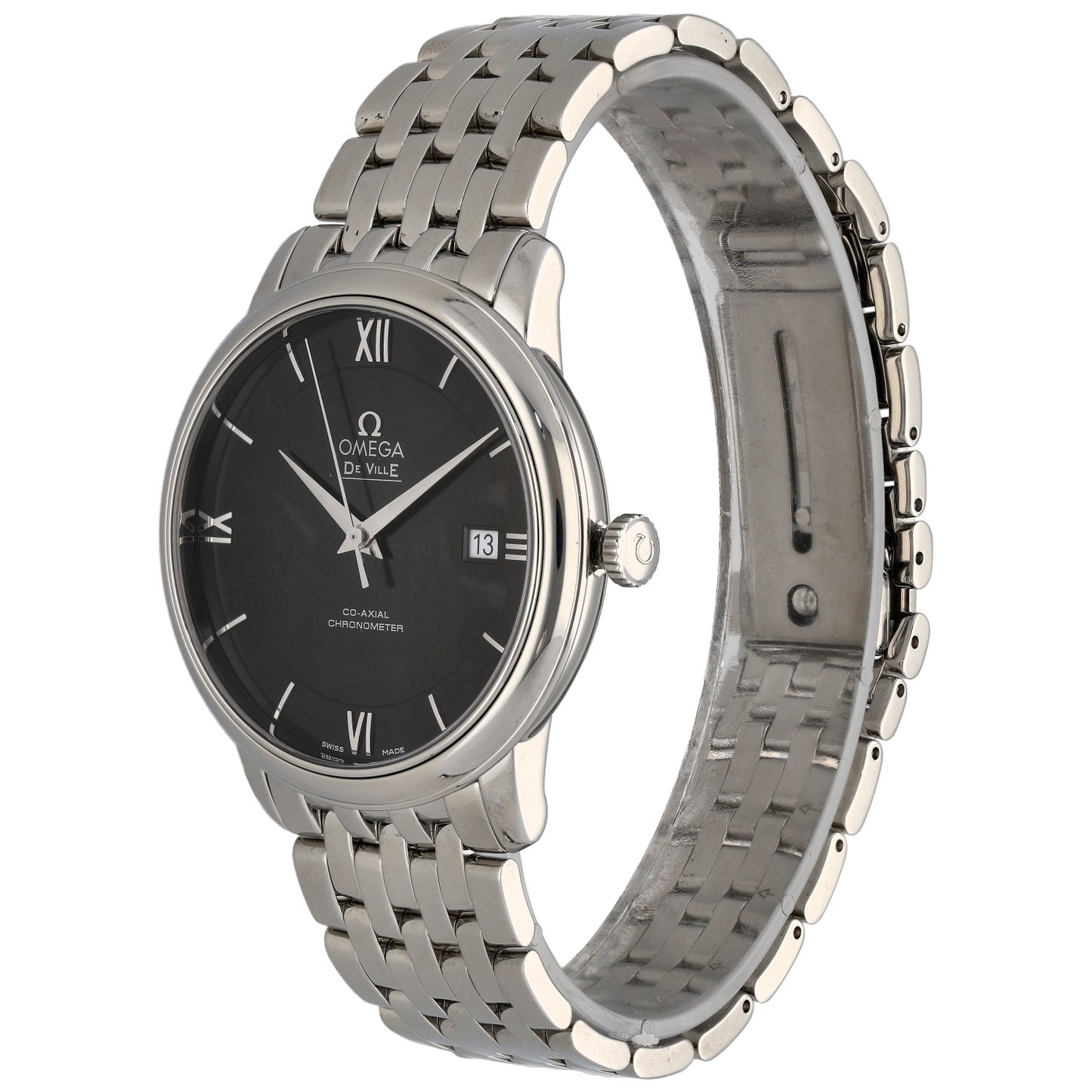 Omega De Ville Prestige 424.10.40.20.01.001 39.5mm Stainless Steel Watch (Ex-Display)