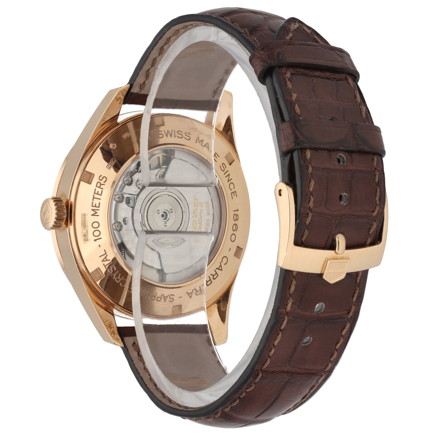 Tag Heuer Carrera WAS2140 39mm Gold Watch