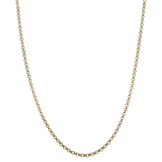 9ct Gold Belcher Chain 24"