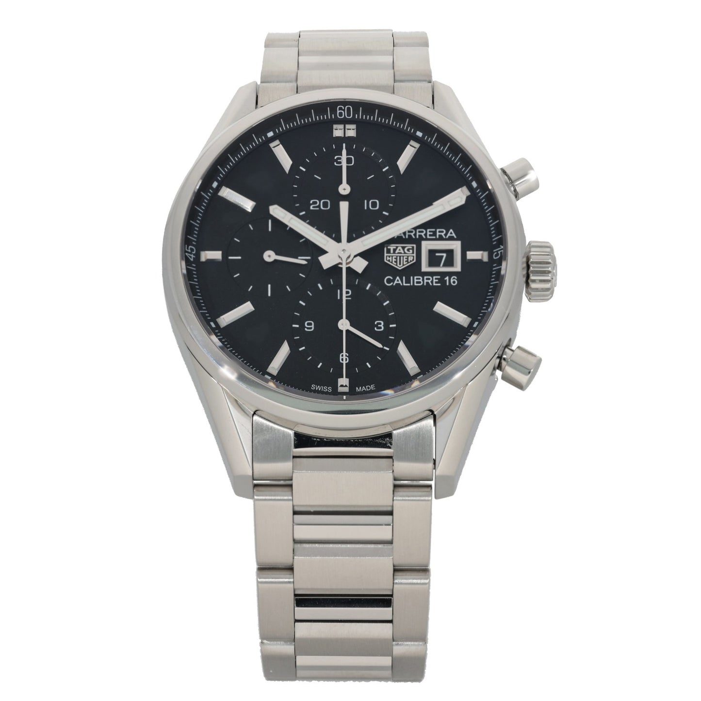 Tag Heuer Carrera CBK2110 41mm Stainless Steel Watch