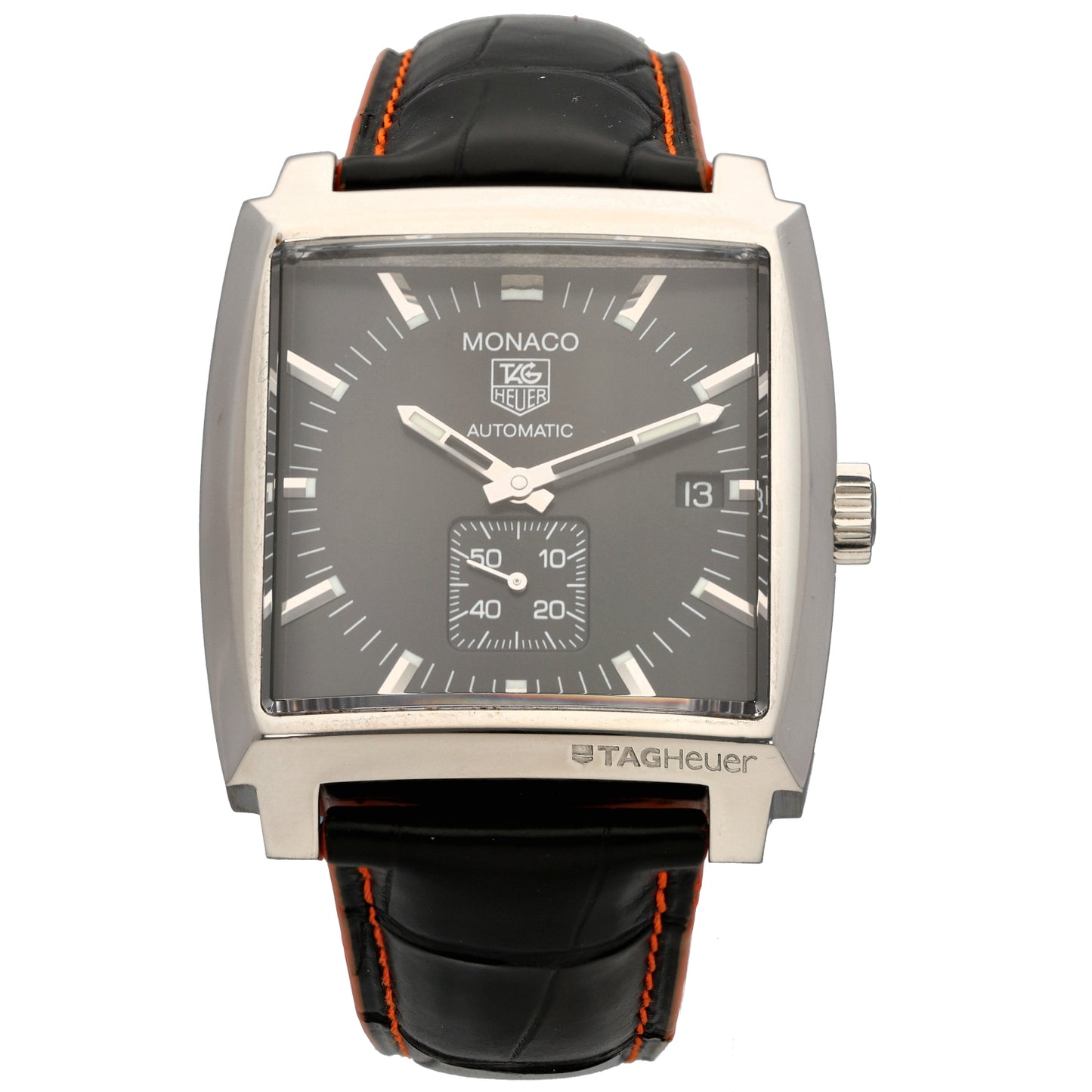 Tag Heuer Monaco WW2110-0 37mm Stainless Steel Watch