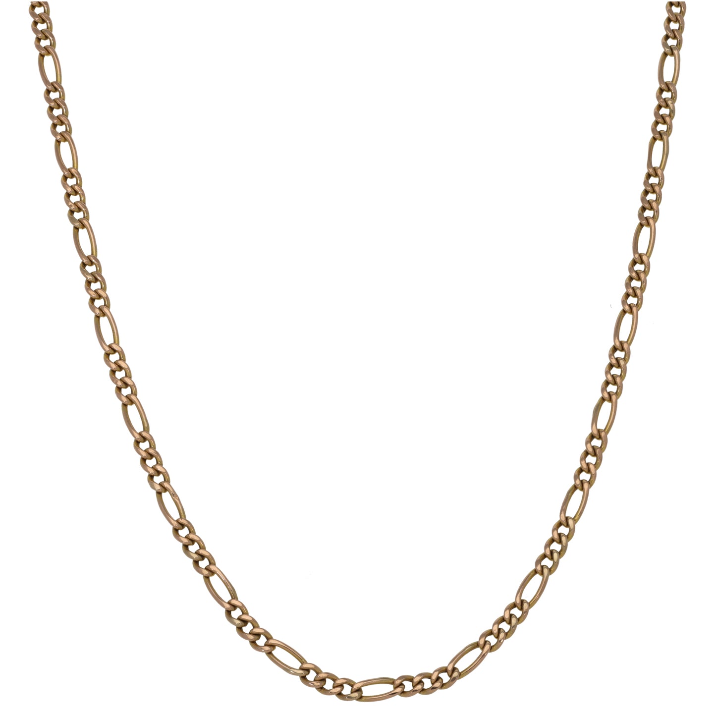 9ct Gold Figaro Chain 18"