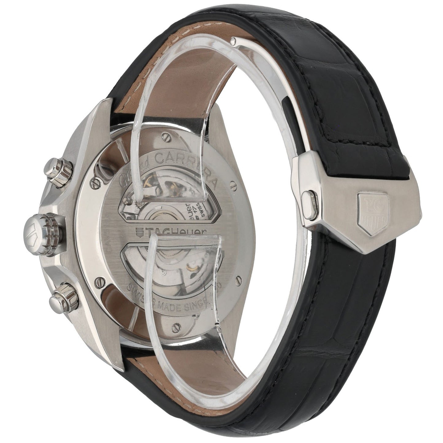 Tag Heuer Grand Carrera CAV511A 43mm Stainless Steel Watch