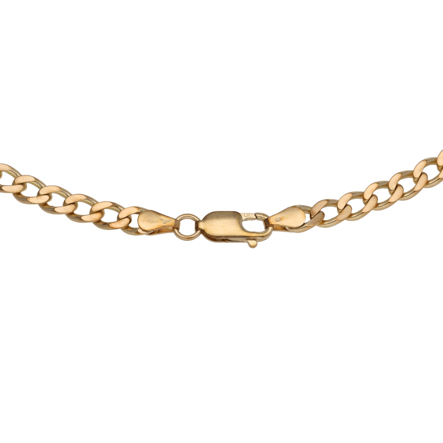 9ct Gold Curb Chain 20"