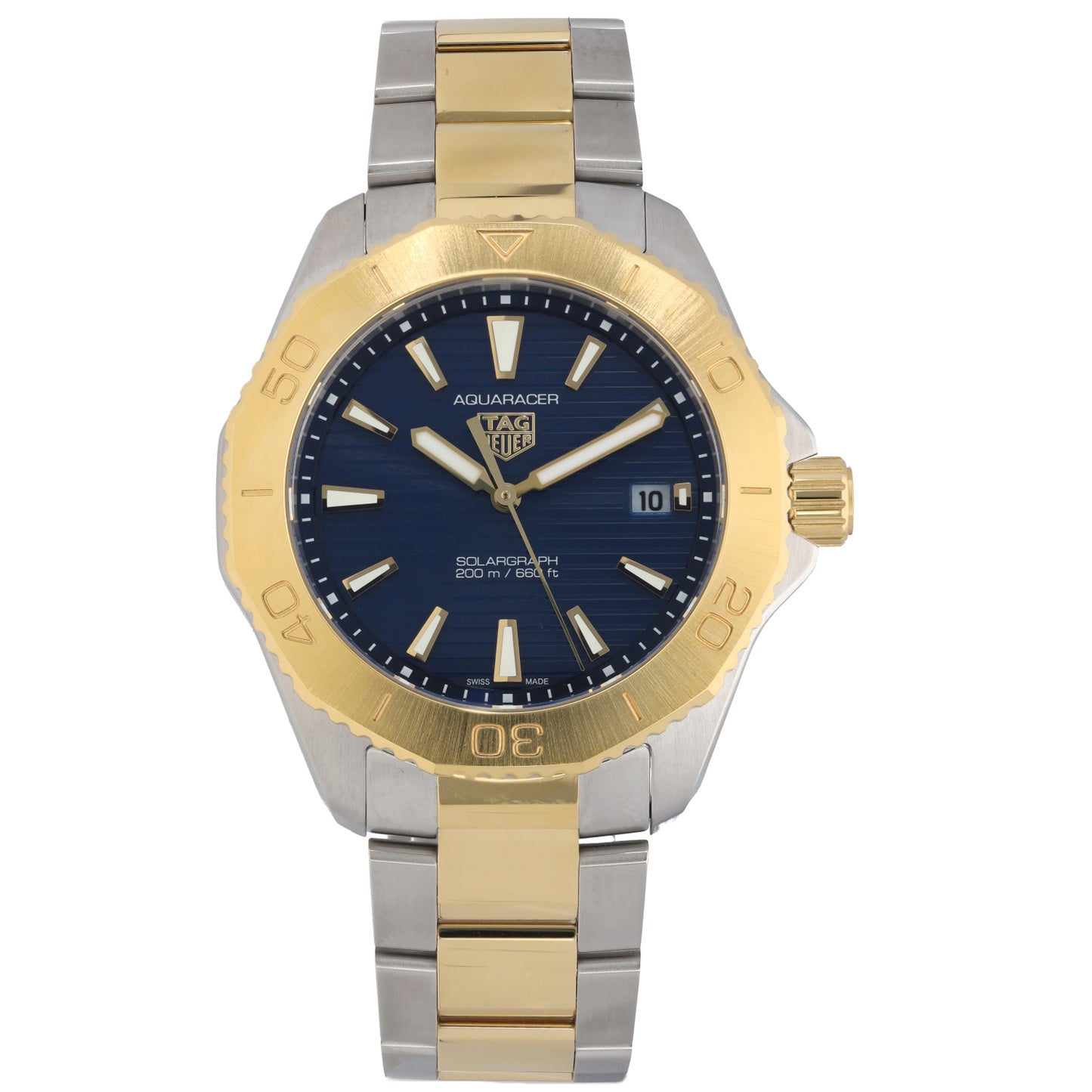 Tag Heuer Aquaracer WBP1120 40mm Bi-Colour Watch