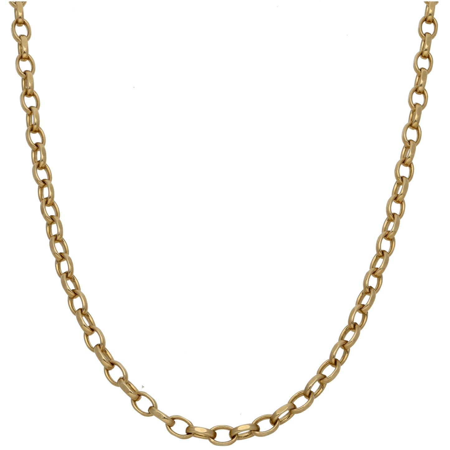 9ct Gold Belcher Chain 30"